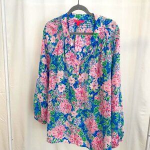 Lilly Pulitzer silk top